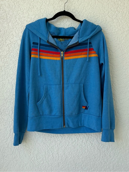 Aviator Nation Jackets & Blazers - Aviator nation blue zip up sweater